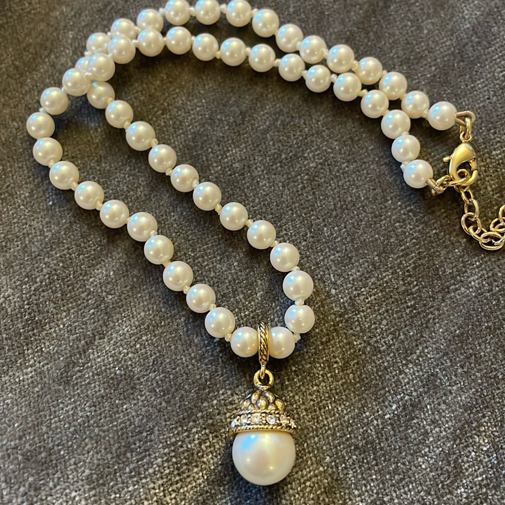 Carolee 40th Anniversary Faux Pearl Necklace